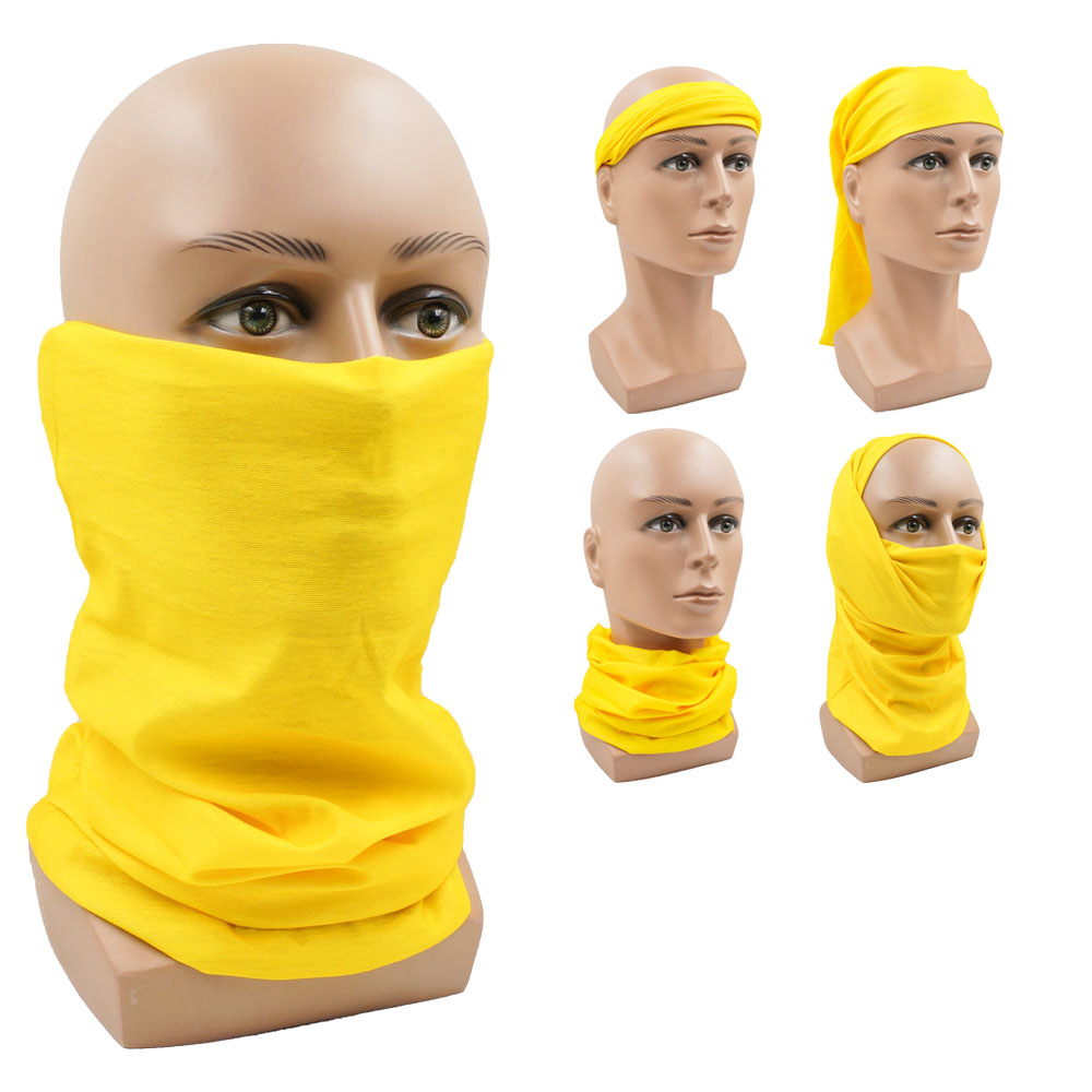 Yellow Multifunction Cycling N - Headband Summer Knit のレビューと価格