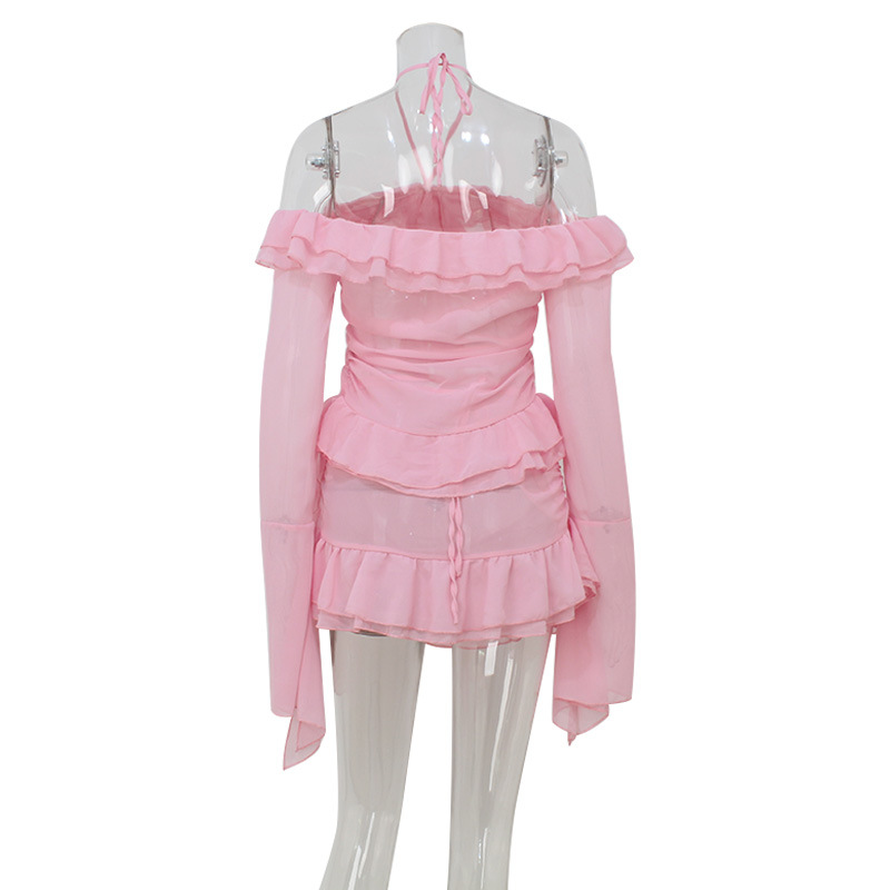 Women Holiday Sweet Ruffles 2  - Blouse Off Shoulder のレビューと価格