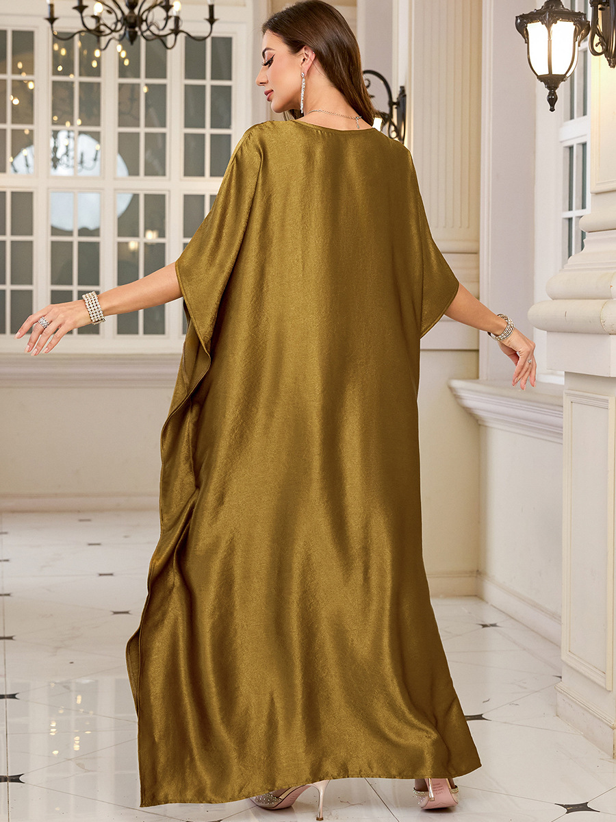 Women Embroidered Long Caftans - Cover Up Kaftan のレビューと価格