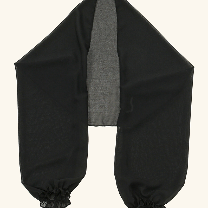 Solid Color Chiffon Shawl Summ - Blouse Off Shoulder のレビューと価格