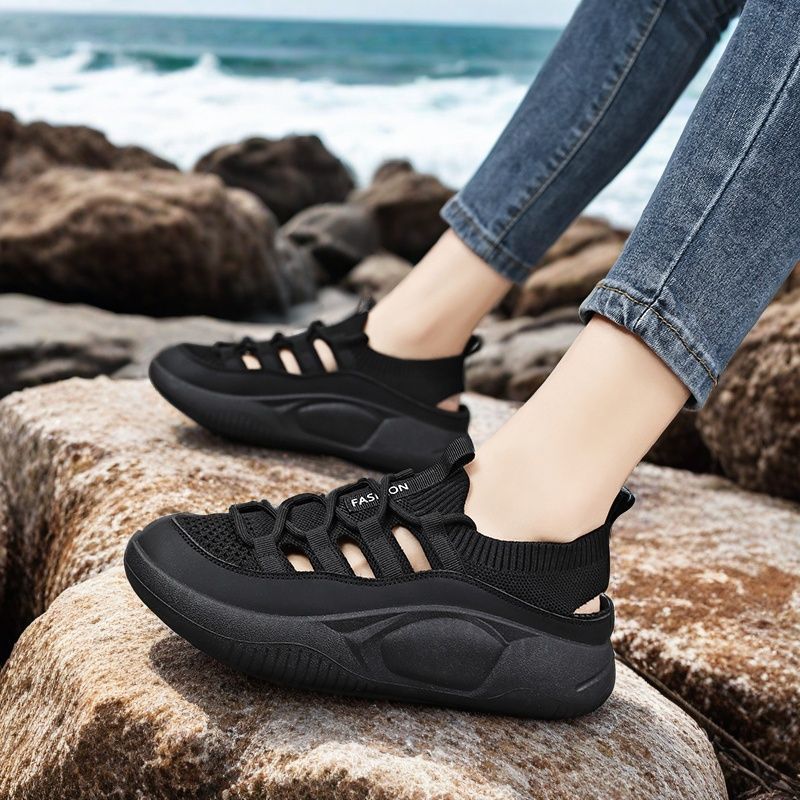 Women's Openwork Breathable Ov - Wedge Espadrille Women のレビューと価格