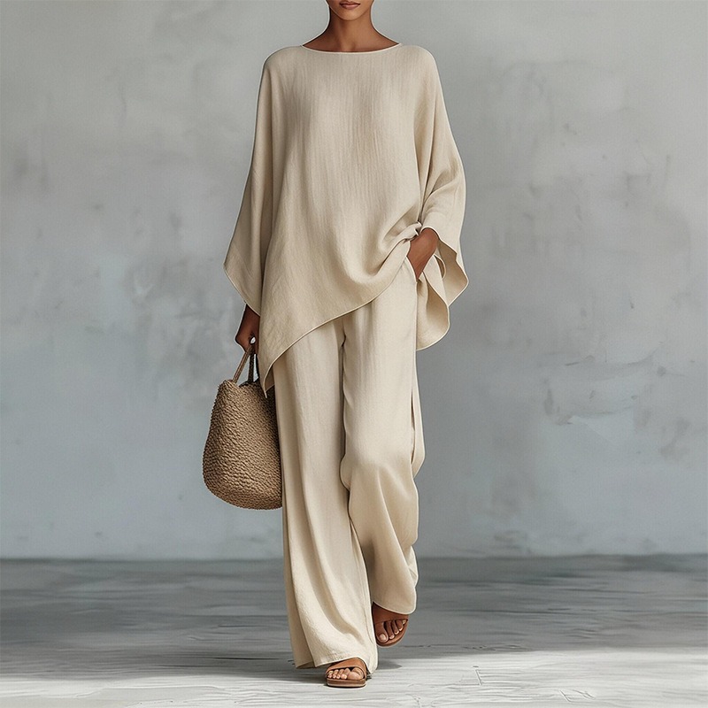 Spring New Fashion Linen Loose - Linen Pant Wide のレビューと価格