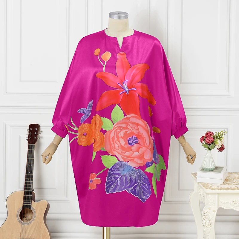 Plus Size 5XL VONDA Women Bohe - Midi Skirt Floral のレビューと価格